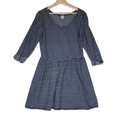 jersey knit skater dress Canyon River Blues A-line Women s L COUNT-13
