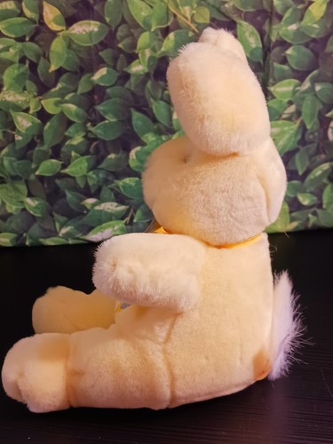 Peluche de conejo de Pascua vintage 9" amarillo Commonwealth Pascua primavera - Imagen 20 de 24