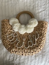 Bride Straw Clutch