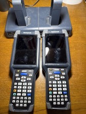 Lot Of 2 Honeywell CK65-L0N-DMC210F Handheld Barcode Scanner NO BATT  W/ Charge