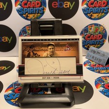 2002 Upper Deck SP Legendary Cuts Dizzy Dean 4/4 St. Louis Cardinals Auto Card