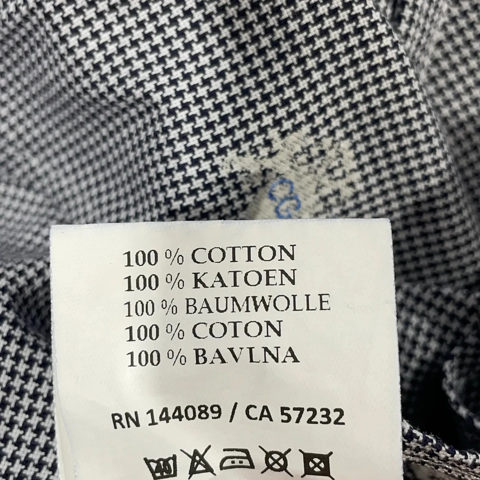 Circle of Gentlemen, Hemd, Größe: 42, Blau/Weiß, Baumwolle, Herren #kPq - Bild 4 von 4