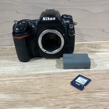 Nikon D300S 12.3 MP Digital SLR Camera - W/DS Card Battery Tested 147K Count