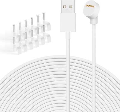 26FT Weatherproof Power Cable Compatible with Google Nest Camera Charging  Cable