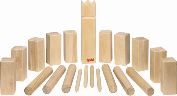 Wikingerspiel Kubb, Im Baumwollbeutel | Spiel | Brettspiel | 15166 | Deutsch-image