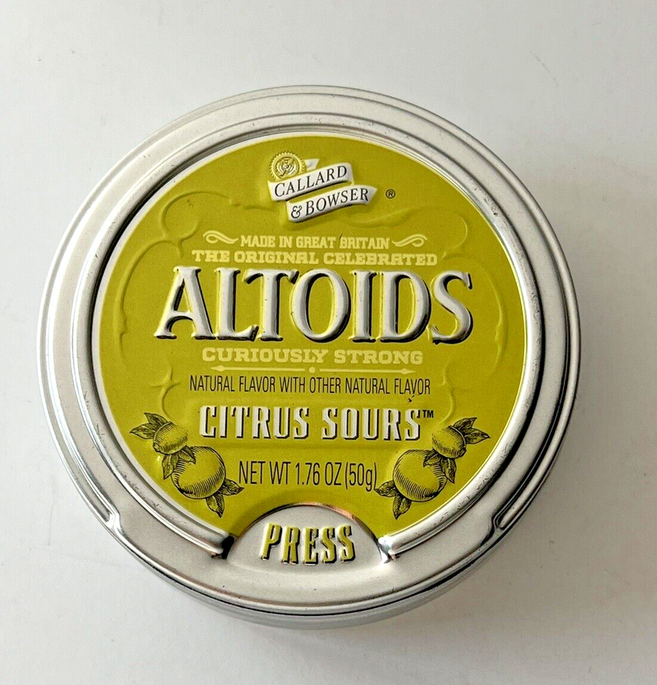 Altoids Tangerine Sours & Citrus Sours Collector Tins-Empty | eBay