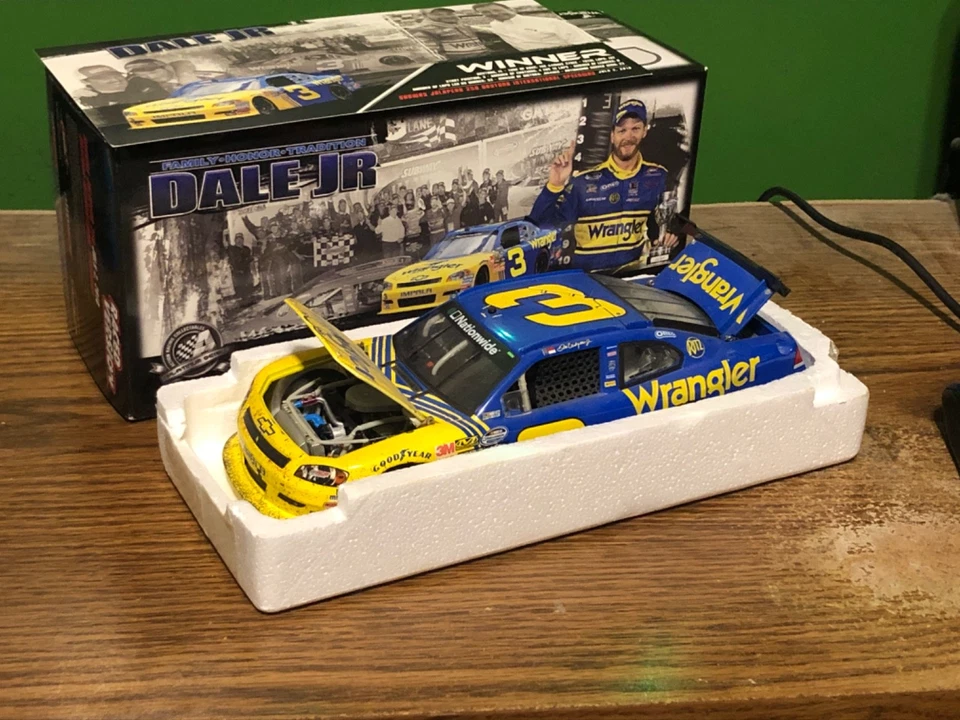 Dale Earnhardt Jr 2010 Wrangler Daytona Raced Win Version Autographed - Image 2 of 2