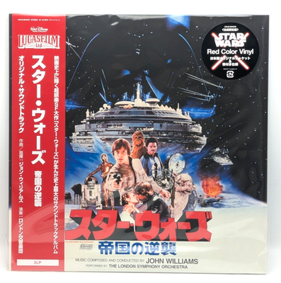 Star Wars LP Set of 3 Vinyls OST Colored Vinyl Obi Japan Edition