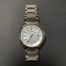 Citizen ATESSA Watch Eco Drive Radio Controlled Silver Super Titanium