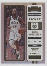 2022-23 Panini Contenders Conference Finals Ticket /75 Khris Middleton #37 lz7