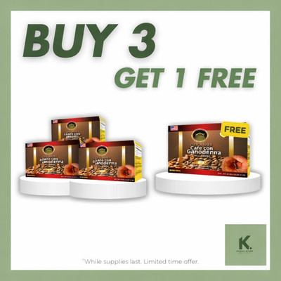 Traditional Insta Latte Coffee Ganoderma Reishi 4 En 1  Eternal Pack 4 Drinks