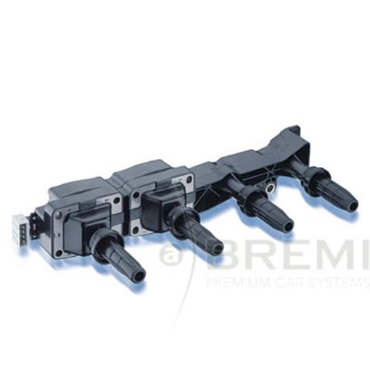 Bobine d'allumage BREMI 20183 haute tension anti ratés pour bloc Peugeot Citroën