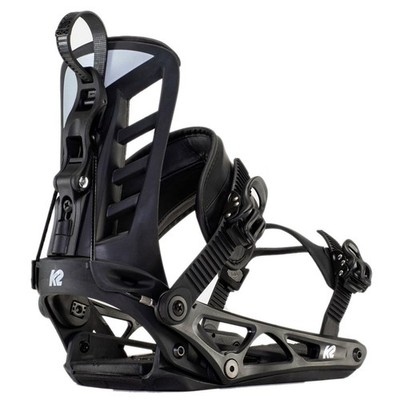 K2 Cinch TC Herren Snowboardbindung Bindung Heckeinstieg Softbindung Schwarz