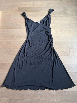 Moschino Cheap and Chic Sleeveless Black Designer Cocktail Dress Black