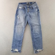 Rewash Jeans Womens Sz 5/27 Classic Rise Vintage Reunion LightWash Normcore Cute