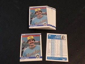 1984 Fleer #199 lot of 40 ROLLIE FINGERS cards! BREWERS! HOF!