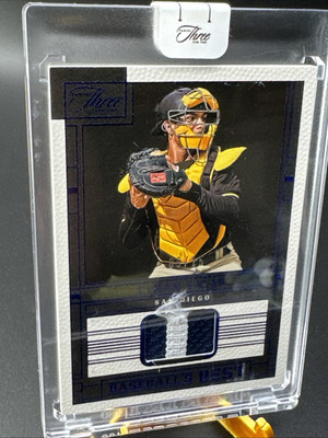 Ethan Salas /15 2024 Panini Three and Two Baseballs Best Patch Blue  BBM-ES
