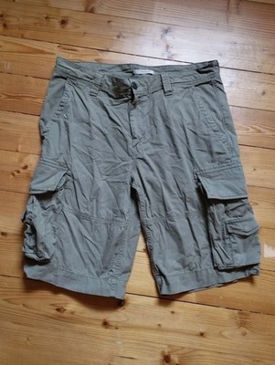 AIGLE Herren Cargo Shorts Bermuda oliv Gr. L Top Zustand 