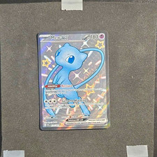 Pokemon Paldean Fates Mew EX 216/091 Shiny Ultra Rare Full Art NM 