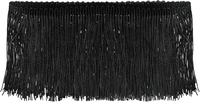 5 Yards 10Cm Kettchenfransenborte Quaste NäHen Borte Polyester Fransenborte Band