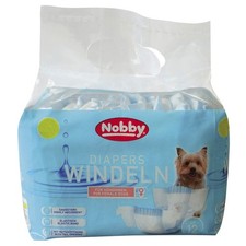 Nobby&reg; Hunde Windeln f&uuml;r H&uuml;ndinnen XL 40-58 cm - 12 St&uuml;ck