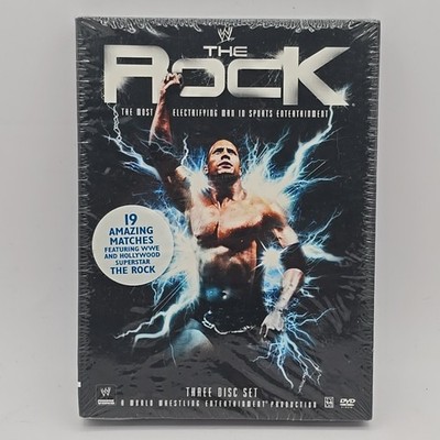 WWE: The Rock The Most Electrifying Man In Sports Entertainment DVD New Sealed
