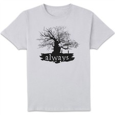 Image of Harry Potter Always Tree White T-Shirt Adults | Official Licensed | White