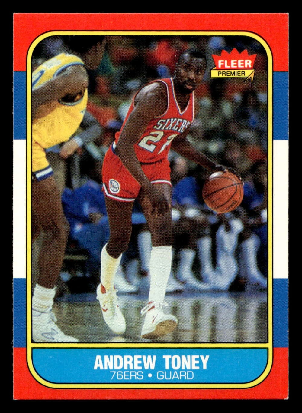 1986-87 Fleer #114 Andrew Toney Ex-Mint 76ers Basketball