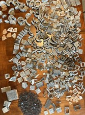Huge Lot ~ Plastic Dungeon Tiles ~ Dungeons & Dragons, DnD ~ Castle Walls, Floor Huge Lot ~ Plastic Dungeon Tiles ~ Dungeons & Dragons, DnD ~ Castle Walls, Floor - Image 1