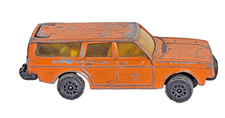 Vintage Corgi Juniors Volvo 245 DL Orange Color Diecast Car Pat Number 1278010.