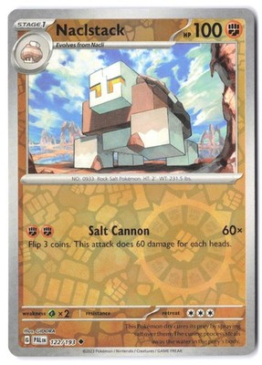 Naclstack #122/193 SV02: Paldea Evolved NM Reverse Holo