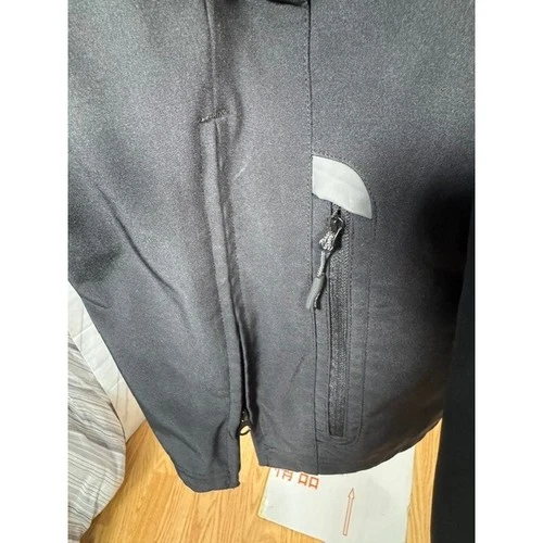 SOG Tactical Softshell Jacket Men's 2XL Black Full Zip Utility Coat EUC image 5