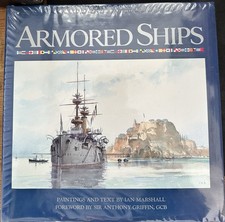 Armoured Ships Paintings And Text By Ian Marshall Hardback book