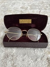Vintage Eyeglasses 12k Gold Filled ARCO With Case
