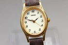 Vintage 1993 [Exc+5] Seiko 1N01-0AW0 Gold Quartz Women's Watch From JAPAN
