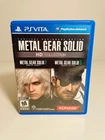 Metal Gear Solid HD Collection PD Vita PlayStation Vita USA Excellent Mint