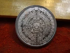 Aztec Calendar One Half 1/2 Oz .999 Silver Bullion Round Lot A - No Reserve