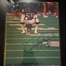 Lawrence Taylor Autographed NFL Sports Trading Card New York Giants Football