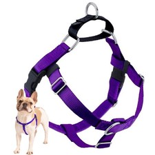 Purple No Pull Dog Harness Anti Pull Adjustable Harness Made In Usa 24 To 28