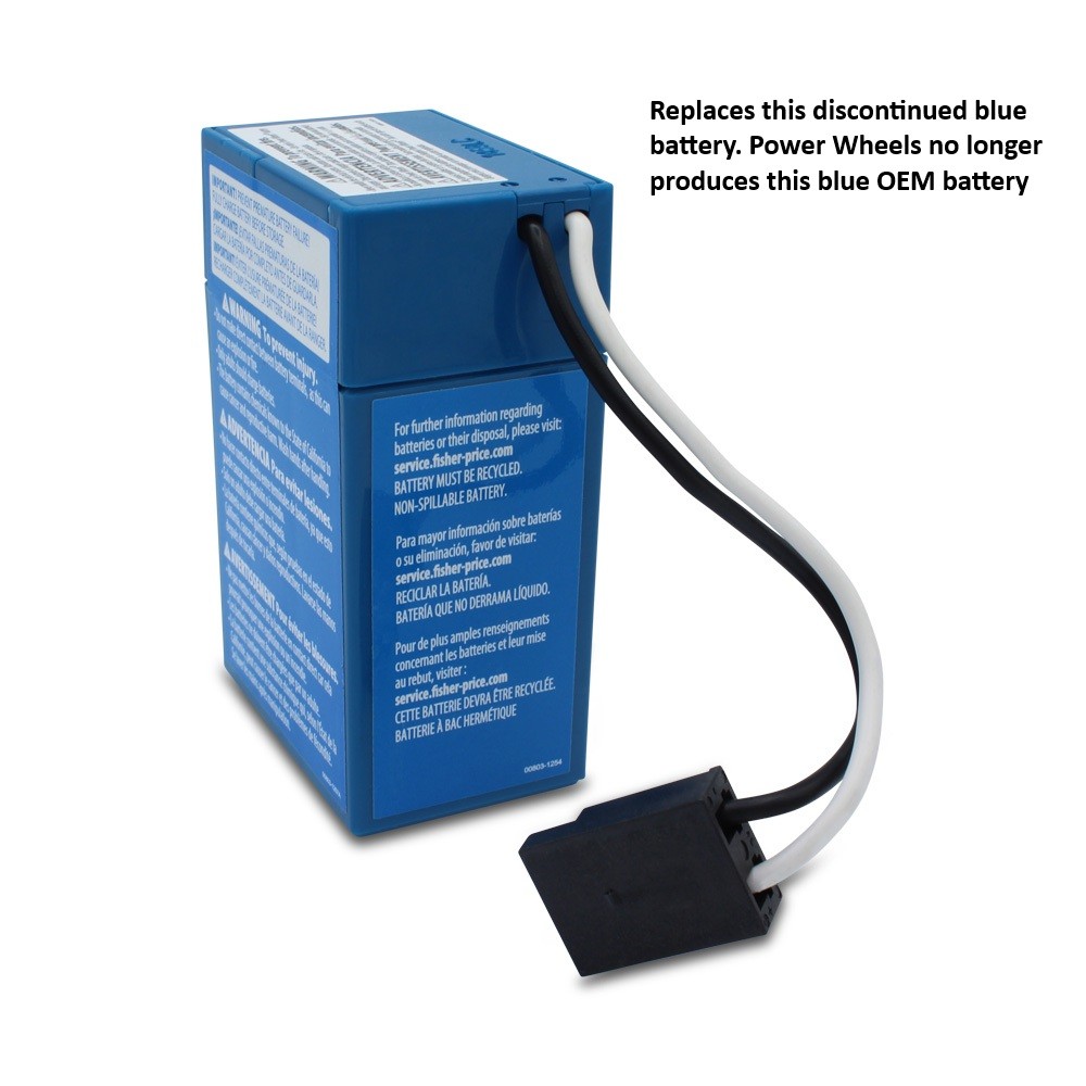 00801-1457 Replacement Battery for Power Wheels - EACH