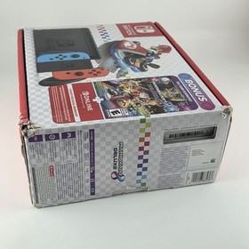 Nintendo Switch with Neon Blue Red Joy-Con (HAC-001-01) Open Box Excellent 