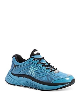 Kenzo Pace Lace Up Low-Top Sneakers Men's EU 45/US 11 Duck Blue Round Toe