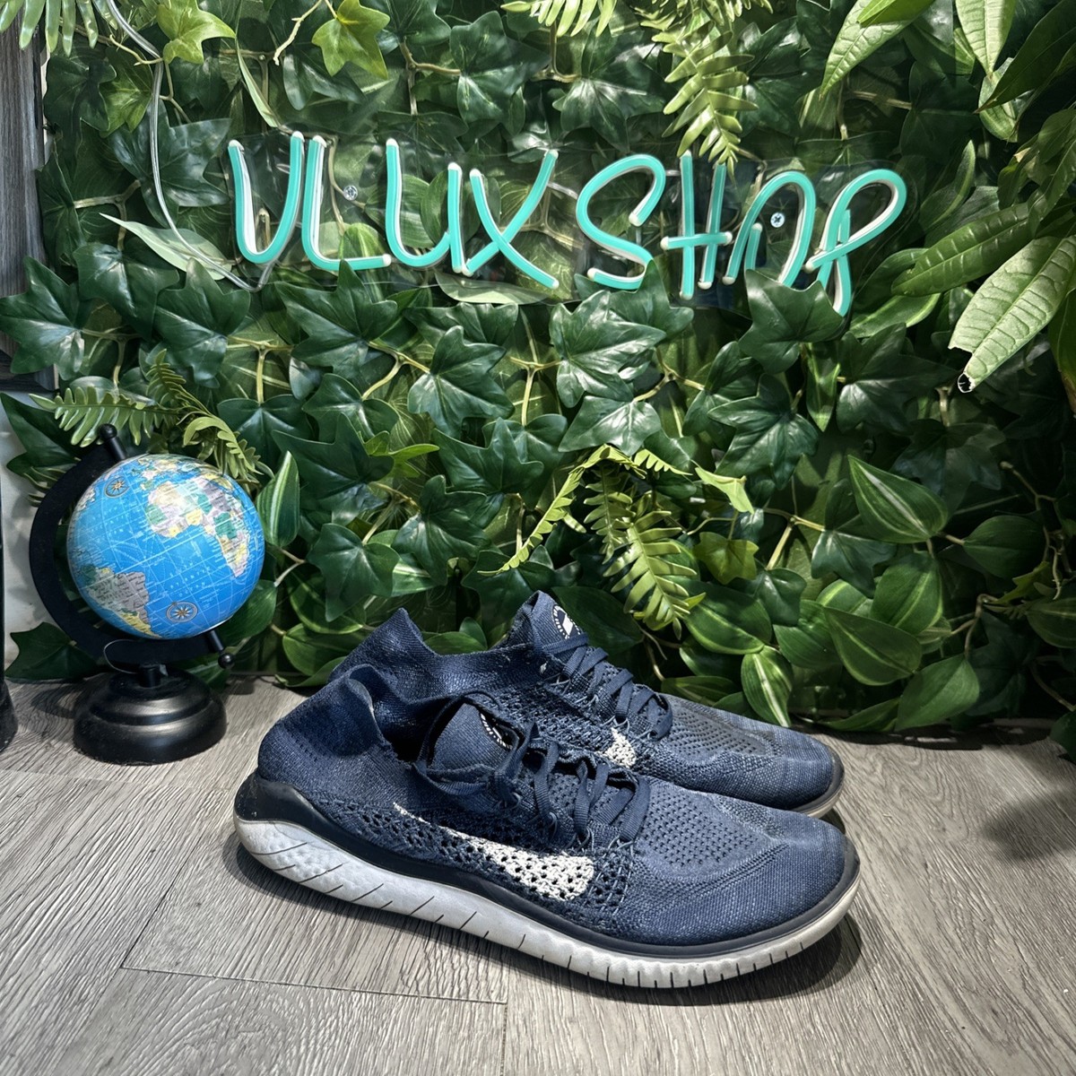 Size Nike Free RN Flyknit 2018 College Navy for sale online