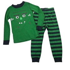 Hanna Andersson Organic Frankenstein Halloween Pajamas
