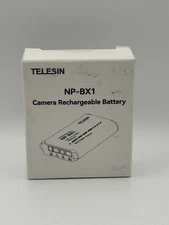 TELE-SIN NP-BX1 Battery Set for Sony 2 Pack NIB  no charging dock