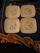 Lot Of 4 Melmac Harmony House Talk of The Town Bread/Salad Plates