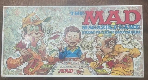 Parker Brothers Mad Magazine Board Game 1979 Vintage, Unopened, Still In Plastic
