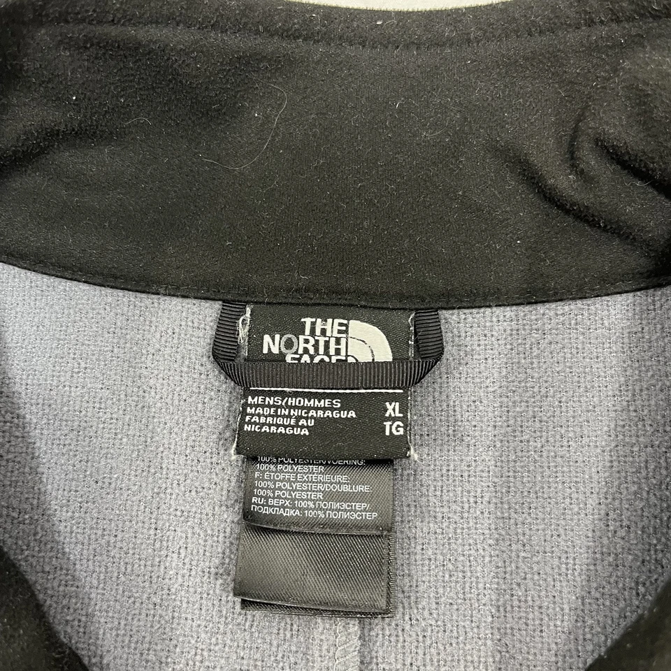 Chaqueta polar Canyonlands gris rojo The North Face XL para hombre manga larga cremallera completa Foto 3 de 4