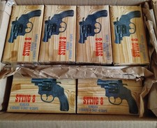  AMORCES  REVOLVER  Sting 8  10 Stück Cap Gun 8 Schuss 80er Jahre