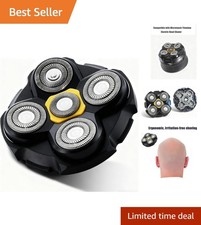 5-Blade Replacement Heads for MicroTouch Titanium/Solo Shaver - Stainless Steel